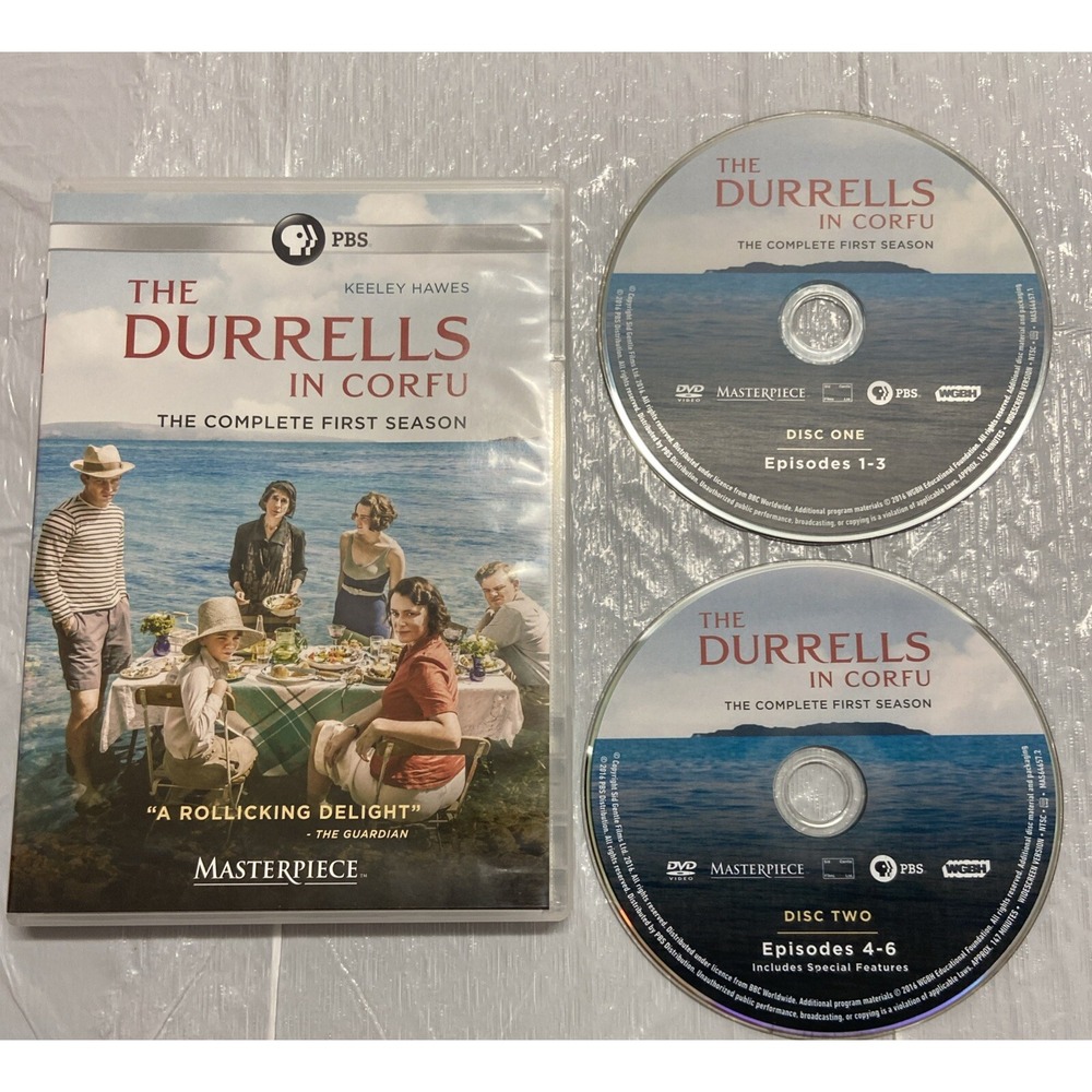 The Durrells in Corfu The Complete First Season DVD Drama British Masterpiece